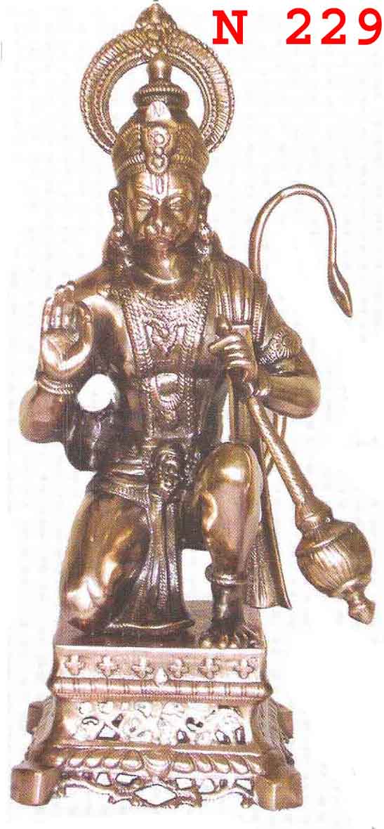 Black Metal Hanuman Ji